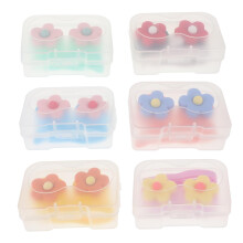 Pack of 6 Contact Lenses Case Pen Box Travel Supply Waterproof Plastic