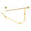 Colar Pin Bolas Redondas Barra 1