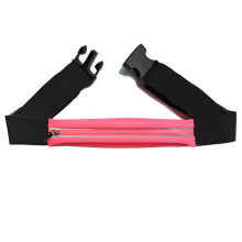 Cinto de corrida ultrafino, pochete com faixa elástica refletora para homens e mulheres. Expansível, resistente à água, confortável e seguro.