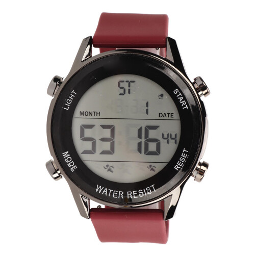 Digitaler Chronograph, Armbanduhr WR50M, 2