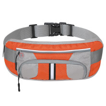 Pochete de aventura com bolso frontal prático e cordão refletor, material de alta qualidade para homens e mulheres, ideal para qualquer atividade