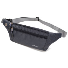 Pochete esportiva com detalhes refletivos, design dobrável para fácil armazenamento (cinto ajustável, durável e leve)