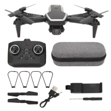 Mini dron con cámara 1080P y WiFi FPV, cuadricóptero RC plegable con función de foto y video por gestos, mantenimiento de altitud por presión de