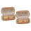 Companion Coloured Lens Holder  
Plastic Lens Case  
Light Brown Outer Packaging: Plastic  
Inner Packaging: Leather Lining, light brown, briefcase 1