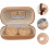 Companion Coloured Lens Holder  
Plastic Lens Case  
Light Brown Outer Packaging: Plastic  
Inner Packaging: Leather Lining, light brown, briefcase 3