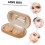 Companion Coloured Lens Holder  
Plastic Lens Case  
Light Brown Outer Packaging: Plastic  
Inner Packaging: Leather Lining, light brown, briefcase 4