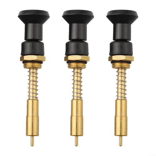Pull Choke Starter Knob, Choke PullType Handle, Metal Construction, Gold Color