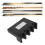 Pool-Queue-Halter, Stick-Rest, 4 Löcher, Gummi, 11