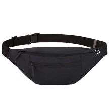 Pochete unissex grande, impermeável, com bolsos com zíper e alça ajustável. Versátil para diversas atividades e um ótimo presente para o Dia