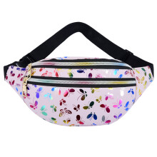 Riñonera moderna con bolsillo interior creativo, riñonera ligera para hombres y mujeres en festivales y paseos, 34,8 x 14 cm.