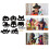 Sets Halloween Scratch Maske Kunst Regenbogen 12