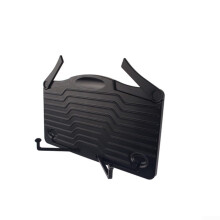 Portable Mini Desktop Music Stand for Tablet, EBook and Cookbook (Black)