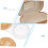 Leather Plastic Invisible Box Portable Holder Mirror 2 Pieces/1 Set 3
