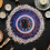 Divination mat rubber divination board divination mat metaphysical message board with crystal divination necklace pendulum mat 3