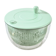 Salad Spinner Vegetable Leaf Dryer, Lettuce Spinner Dehydrator for Fruits and Vegetables, 9.25 x 5.51 Inches