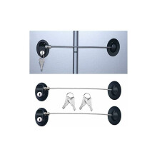 Cerradura multifunción para puerta de refrigerador, diseño autoadhesivo de fuerte sujeción, fácil de operar, cerradura de seguridad para