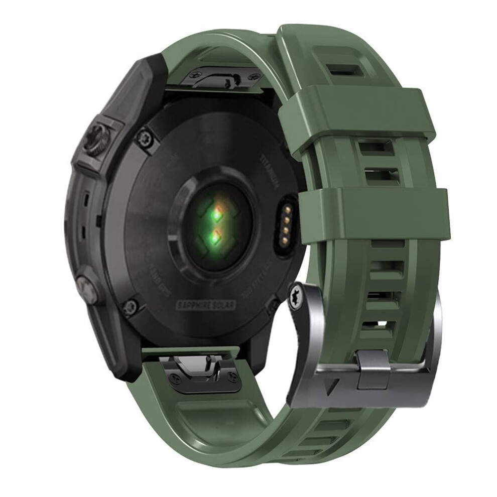 Armband For Garmin Fenix 7X 7 5X 5 Plus 6 6X Pro Smart 3 3Hr 935 Watch Strap Quick Release Silicone Easyfit Band K 26Mm Fenix 7X 9001264436667