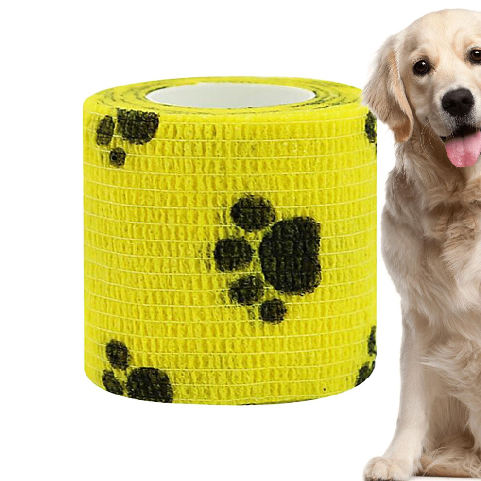 SelfAdhesive Bandage, Breathable Dog Bandage, Veterinarians Pet Shoes, Cohesive Bandage (1Pack)