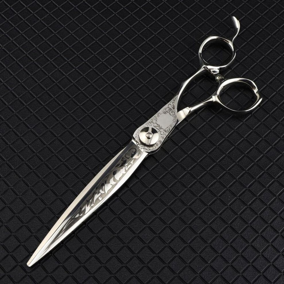 Hair Cutting Scissors, 7 Inch, Professional Damascus Strip Scissors, Hairdressing, Thinning Scissors