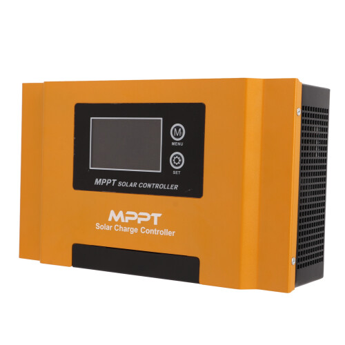 Ελεγκτής ηλιακού φορτιστή MPPT με οθόνη LCD, φόρτιση ασφαλείας και περίβλημα από 2