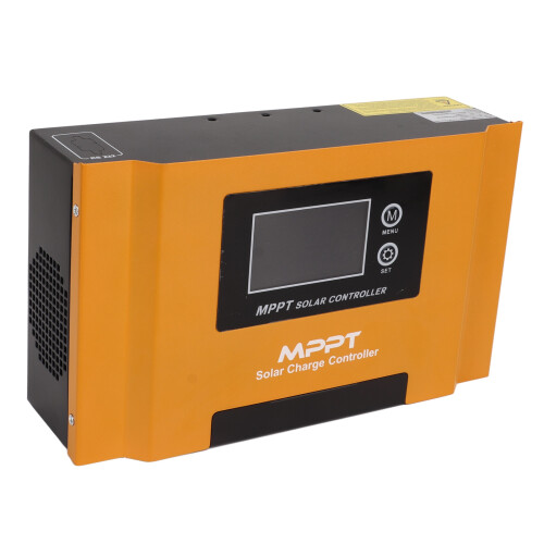 Ελεγκτής ηλιακού φορτιστή MPPT με οθόνη LCD, φόρτιση ασφαλείας και περίβλημα από 1