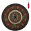 Divination Board with Crystal Divination Necklace Rubber Divination Board Metaphysical Dowsing Board With Red Pendulum 4