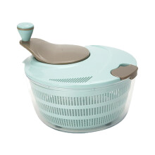 Fruit Strainer Bowl Rotating Fruit Washing Basket, Salad Spinner and Drainer, Plastic Bowl For Washing Machine, 1.0 L