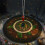 Divination Board with Crystal Divination Necklace Rubber Divination Board Metaphysical Dowsing Board With Red Pendulum 3