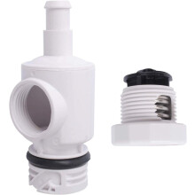 Protección para limpiafondos, válvula de alivio de presión ultrarresistente con resorte de acero inoxidable para un funcionamiento eficiente,