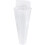 Creative Vertical Planters Wall Mounted Plastic Pots For Indoor Greenery Transparent Cone 2