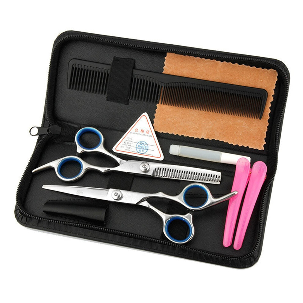 Red 6Inch Hairdressing Scissors, Professional Hairdressing Scissors, Hair Cutting Scissors (Red)