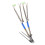 Αυτόματη βάση καλαμιού ψαρέματος από ανοξείδωτο ατσάλι, ελατήριο, βάση για 4