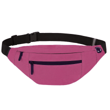 Bolsa de cintura transversal, resistente à água, para aventuras ao ar livre, com alças ajustáveis e bolsos com zíper. Perfeita para atividades