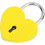 Λουκέτο Love Lock Heart, Κλειδαριά χωρίς κλειδί για αποθήκευση κοσμημάτων και προστασία 2