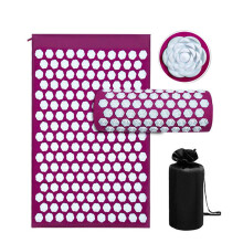 Spike Mat and Cushion Back Acupressure Massage Mat Portable Spikes Mat Body Massage Pad