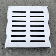 Stainless Steel Drain Covers Durable 25 Cm By 25 Cm Outdoor Drain Grate For Yard And Garage Sewer Protection