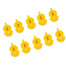 10Piece Rubber Violin Mute Set for Volume Control and Practice – Violin Silencer Accessories