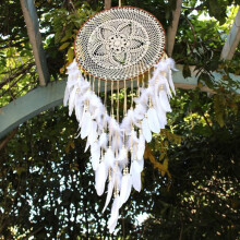 Feather LED Lights Nordic Style Wall Hanging Ornaments For Girls Bedroom And Kids Nursery
