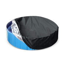 Round Dog Pool Covers, Foldable, Waterproof UV Protection, 82 x 30 cm