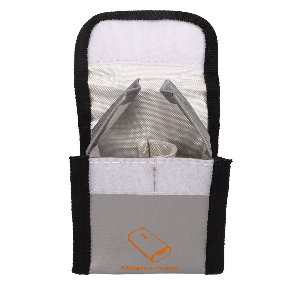 Durable Fireproof Lipo Battery Bag With Elastic Opening, Explosion Proof & Radiation Proof For Drone Users, Compact Safe Storage Pouch For Dji Fpv And 9420858296447