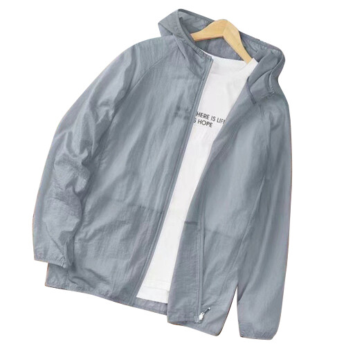 Herren-Sonnenschutzjacke, leicht, atmungsaktiv,