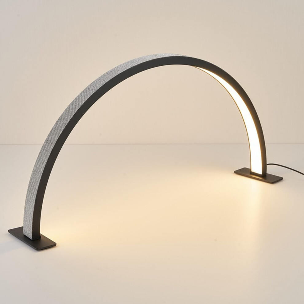Light/Black Half Moon For Nail Desk, Manicure Table Beginner Diy Nail Lamp, 750Mm Eyelash Makeup Tattoo