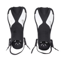 1 Paar Schwimmflossen PP und TPR, angenehm zu