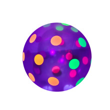 Balões de bolinhas neon, balões de festa que brilham no escuro sob luz negra UV, decorações que brilham no escuro, balões de látex