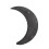 Celestial Moon Phase Wall Shelf Reusable Solid Bamboo Teaspoons Inspired Floating Storage Rack Eco Friendly Bamboo Tableware Style, Wall Mounted Cryst 1