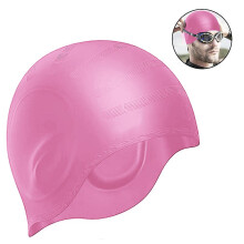 Antislip siliconen zwemmuts, comfortabele en milieuvriendelijke bescherming voor lang haar, perfect voor dames en heren bij watersporten.