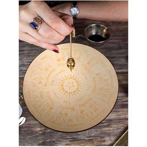 Star Pendulum Table from Spirit Board for Divination 1