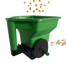 Fertilizer Spreader Hand Crank Planting Tool, Lightweight, Ergonomic Handle, Handheld Spreader For Flower, Vegetable, Lawn