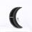 Celestial Moon Phase Wall Shelf Reusable Solid Bamboo Teaspoons Inspired Floating Storage Rack Eco Friendly Bamboo Tableware Style, Wall Mounted Cryst 6