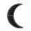 Celestial Moon Phase Wall Shelf Reusable Solid Bamboo Teaspoons Inspired Floating Storage Rack Eco Friendly Bamboo Tableware Style, Wall Mounted Cryst 3